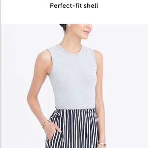 J.Crew Factory perfect fit shell in white